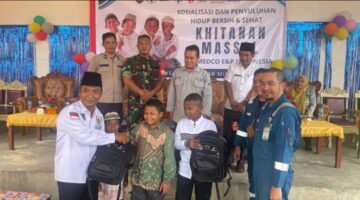 Medco E&P Gelar Khitanan Massal di Desa Tri Mukti