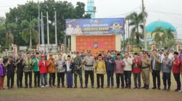 Apel Pencanangan “Sabuk KAMTIBMAS Jaga Musi Rawas” Wujud Nyata Sinergi Polri dan Seluruh Lapisan Elemen Masyarakat