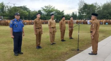 Awali Kerja Pasca Cuti Lebaran, Pemkab Musi Rawas Gelar Apel Bersama