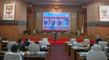 Wakili Bupati, Wabup Sampaikan LKPJ TA 2025 Dalam Rapat Paripurna