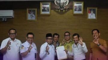 Sambut Audiensi PT Industri Padi Nusantara, Komitmen Pemkab Mura Majukan Sektor Pertanian