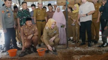 Wujudkan Hunian Layak, Bupati Awali Pembangunan Rutilahu di Desa L Sidoharjo