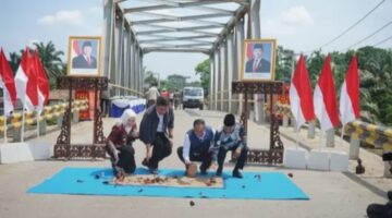 17 Infrastruktur Jembatan Ruas Jalan Provinsi Wilayah Kabupaten Musi Rawas Diresmikan