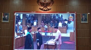 Septriandy Arrosyidu Resmi Dilantik Jadi Anggota DPRD Musi Rawas PAW