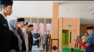 Penyegaran Organisasi, Pejabat di Lingkungan Pemkab Mura Kembali Dilantik