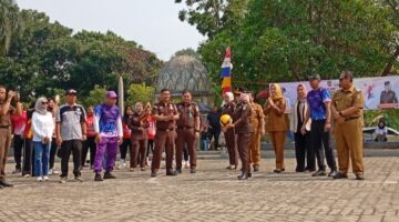 Kajari Musi Rawas Buka Turnamen Bola Voli Cup 2026
